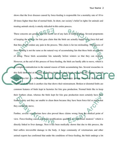 The Ban on Foie Gras: Public Perception, Public Discourse