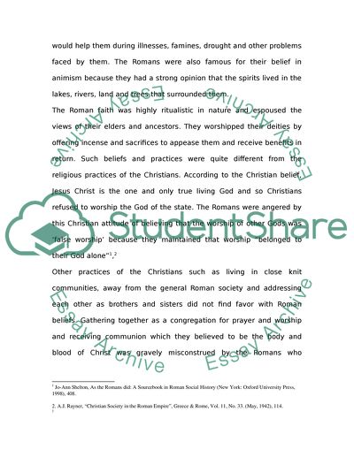 Religious persecution essay 08 picture