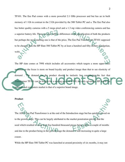 Comparison of ASUS and HP