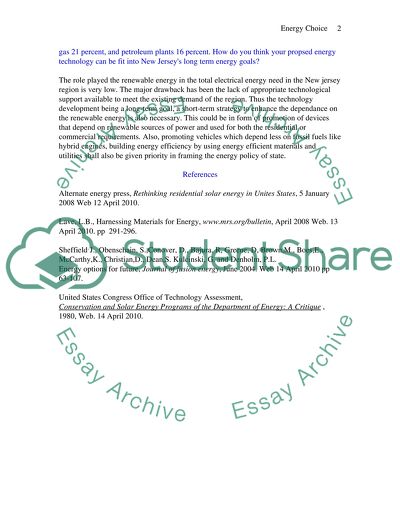 Energy Source for the near Future