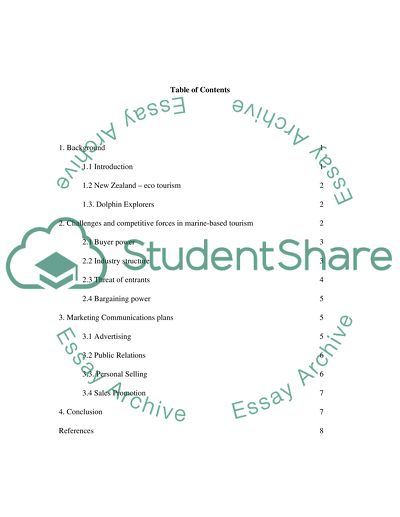 Eco-tourism in New Zealand