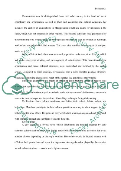 The History of Civilization