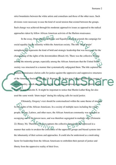 Dick Gregory - drum major for justice and equality