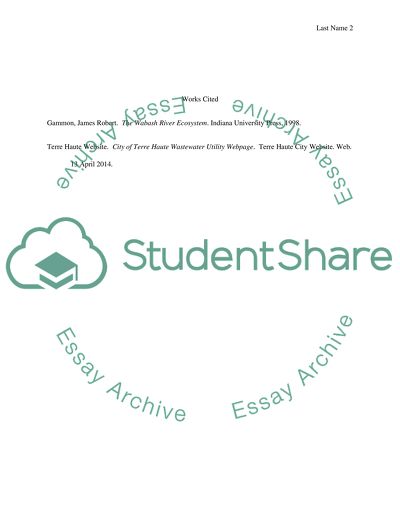 The Wabash River Ecosystem Analysis
