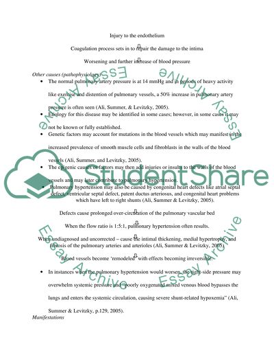 Pulmonary Hypertension