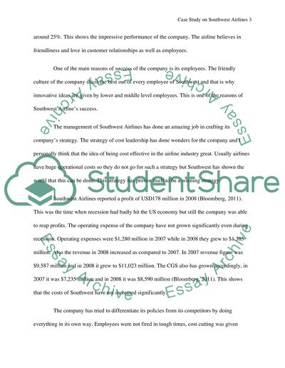 Southwest Airlines Analysis
