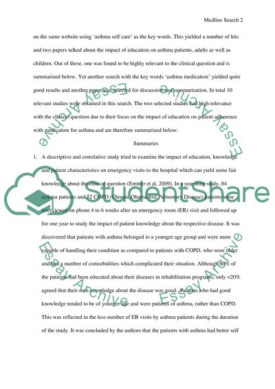 Education and Health in Asthmatics