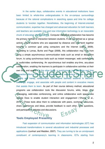 Development of Student Collaboration and Communication Platform