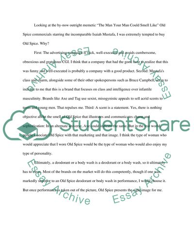 The Advertising Campaign of Old Spice