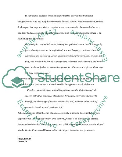 Equality of men and women