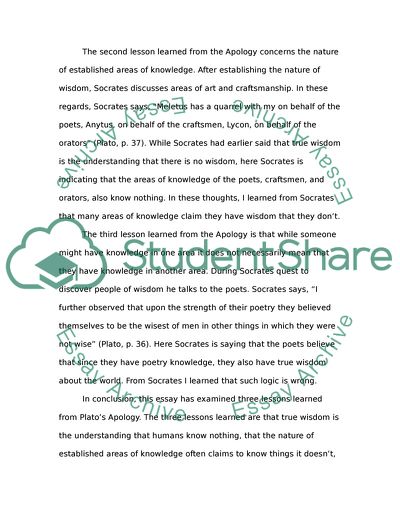 Dissertation apology