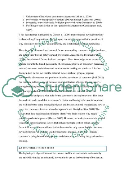 Consumer Buying Behavior