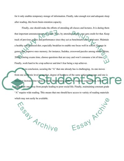 Steps towards Securing an A