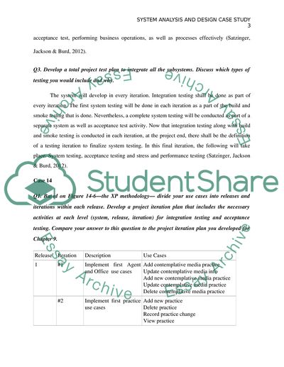Systems Analysis and Design