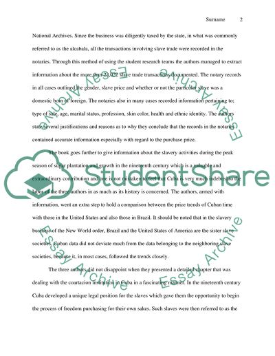 The Cuban Slave Market: 1790-1880