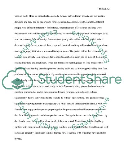 The Great Depression