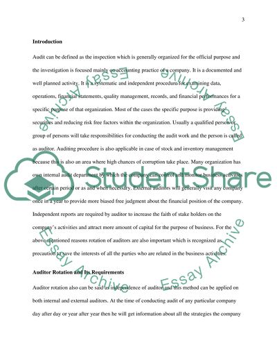 Audit to Draw the Actual Business Scenario