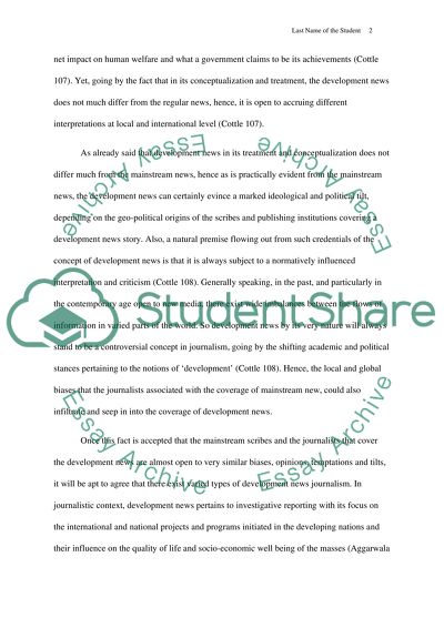 What Is Development News