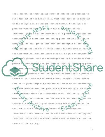 The Crisis in Education in Developing Countries