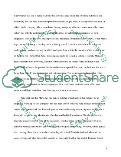 Plan of action - Maria