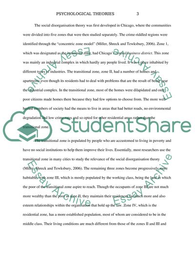 Psychological Theories