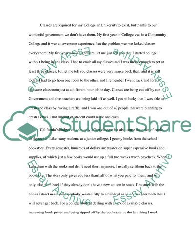 Californias Education at Risk