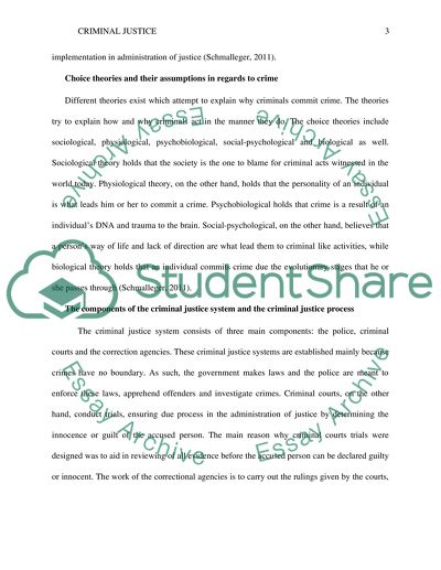 Criminal Justice Today