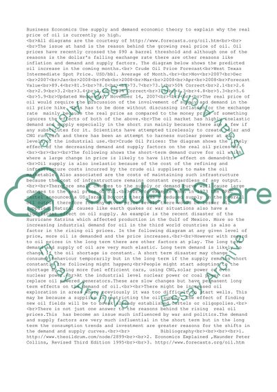 The Reasons Behind the Rising Real Oil Prices