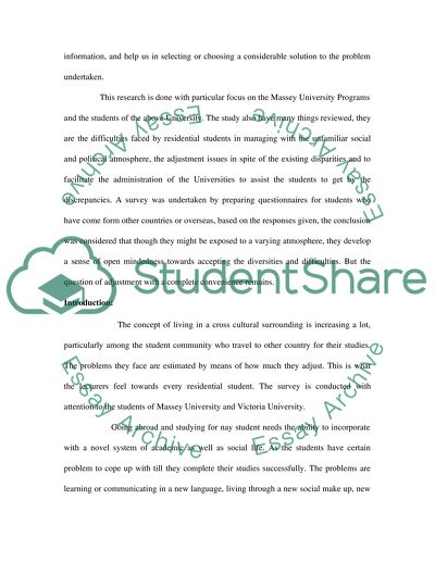 Experiences of International Students Studying in a Foreign University