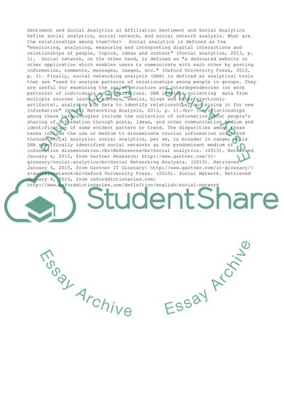 W4 D566 Sentiment & Social Analytics using Text & Web Based Mining