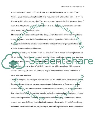 Intercultural communication in language class of culturally diverse students