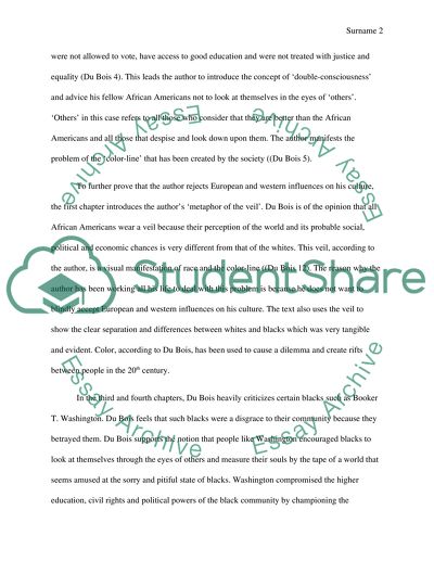 The Souls of Black Folk by W. E. B. Du Bois