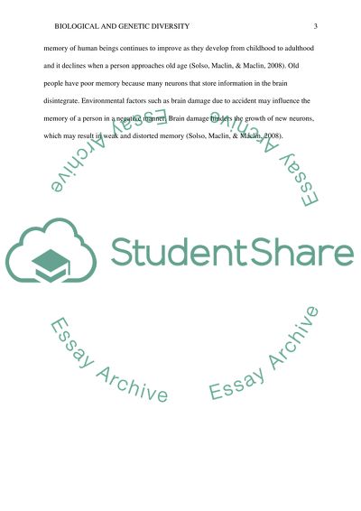 Diversity within the Human Species