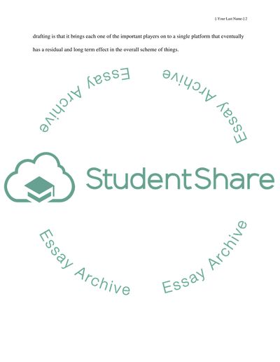 Organization of Stakeholders