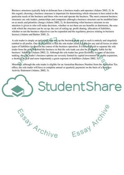 Australian Regulatory Environment