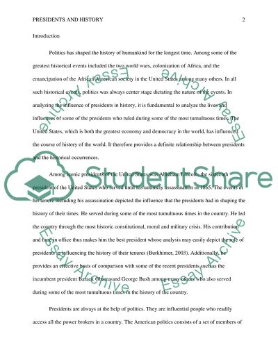 Iconic Presidents of the United States