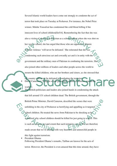 Peshawar Terrorists Attacks