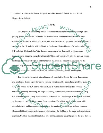 Spurring Natural Creativity in Children through Electronic Games