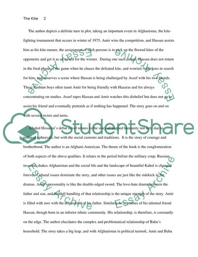 The Kite Runner by: Khaled Hosseini