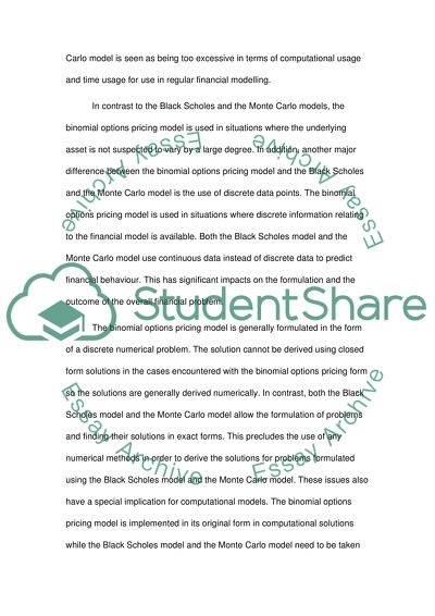 The Binomial Options Pricing Model