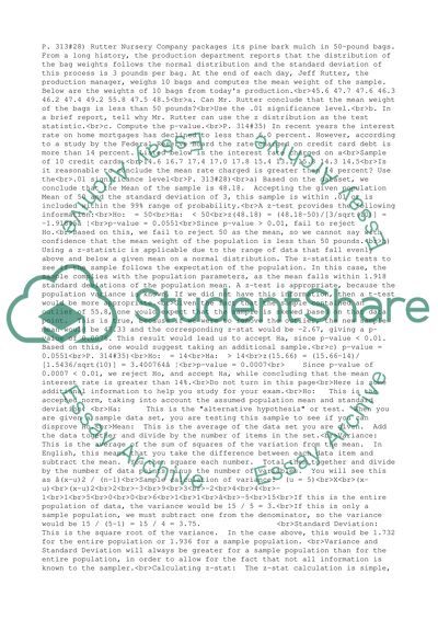 Working Hypothesis Report