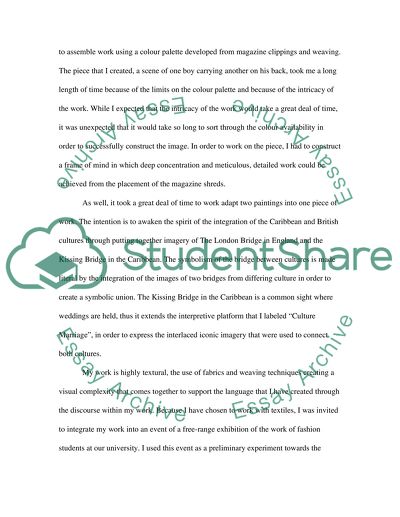 Evaluation of the Creative Experience of Artistic Achievement