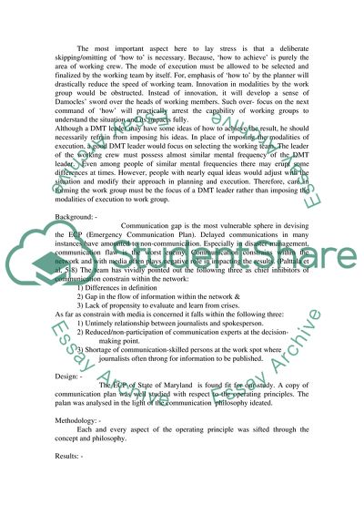 Emergency Communications