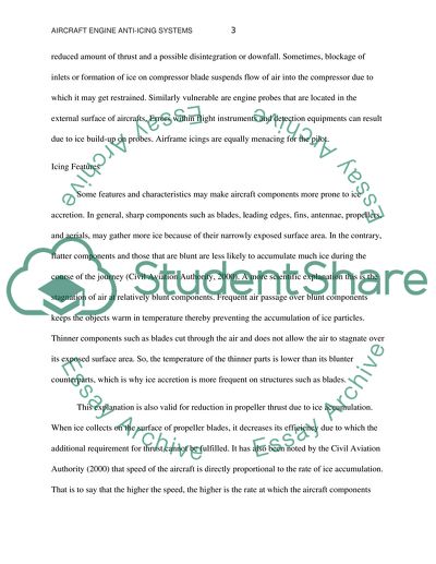 Aircraft Engine Anti-Icing systems