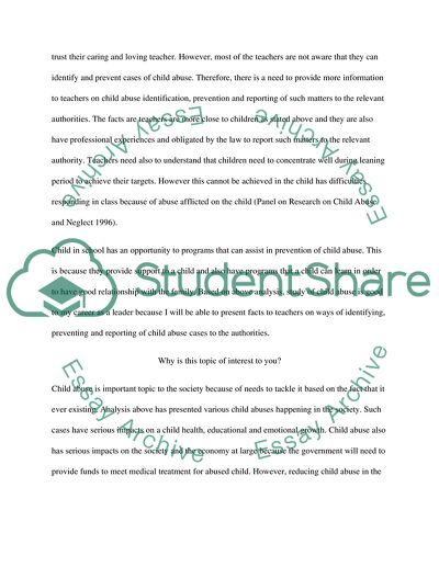 Ways to Reduce Child Abuse in The Society