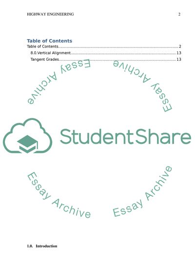 Highway Civil Engineering