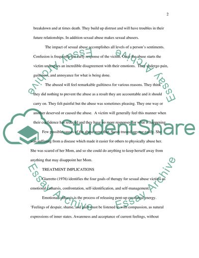 Protection of the Individual from Possible Harm and Abuse