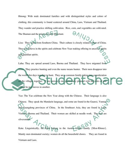 Southeast Asias cultures