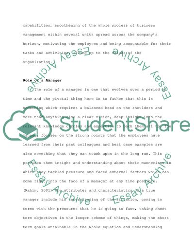 The Research Evidence on Managerial Work