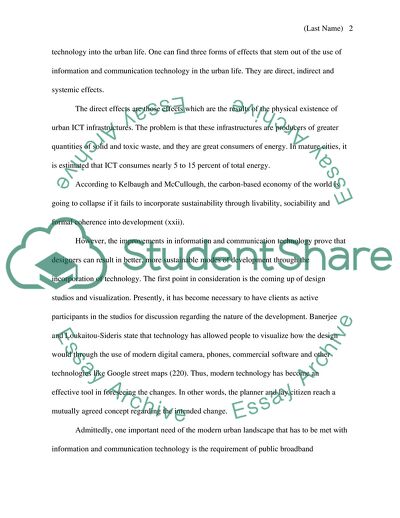 Effects of Information and Communication Technology